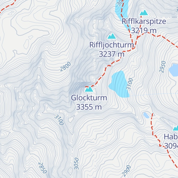 Map of Glockturm