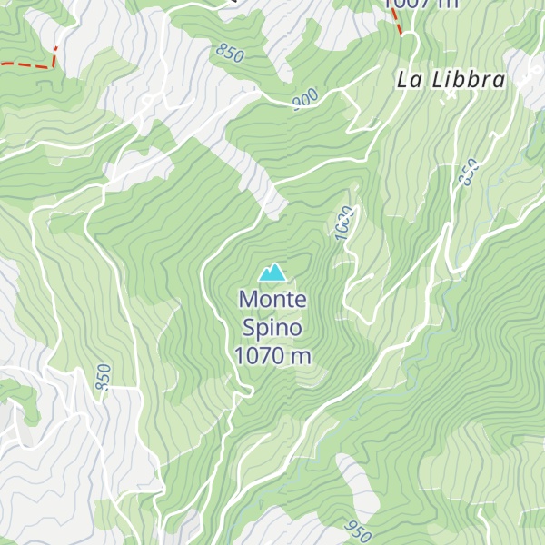 Map of Monte Spino