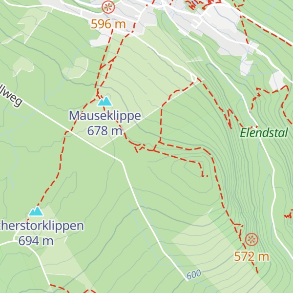 Map of Nördliche Schnarcherklippe
