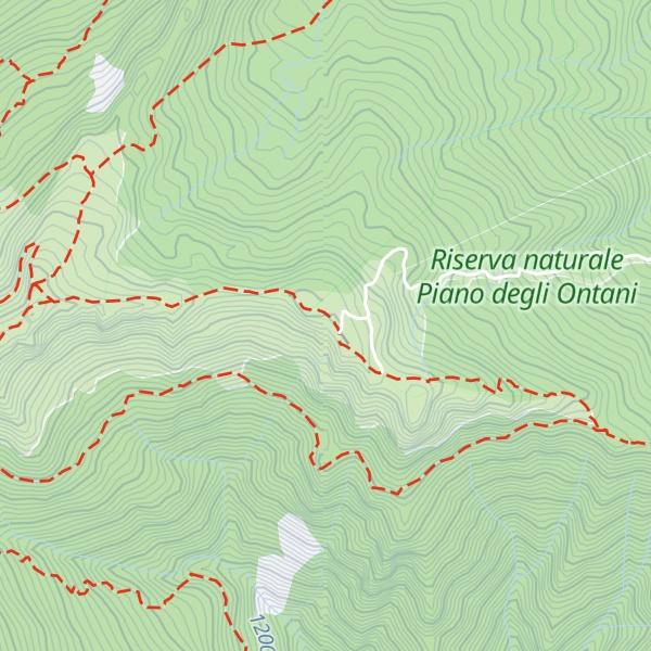 Map of Monte Poggione