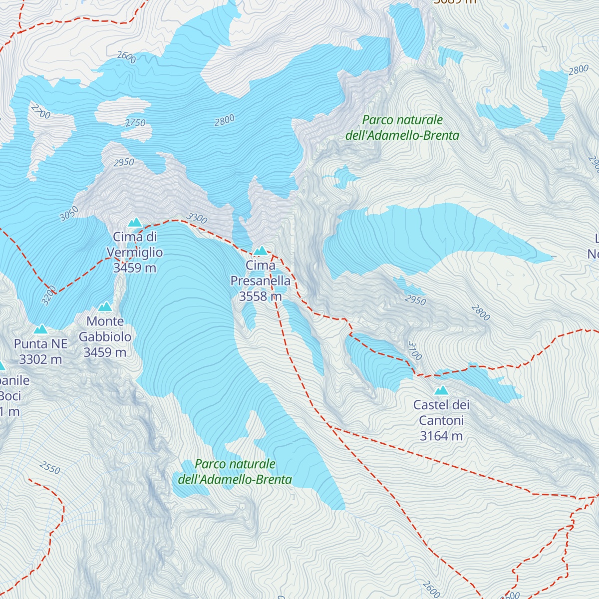 Bivacco Brigata Orobica map