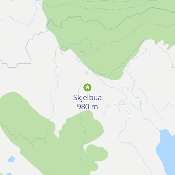 Map of Skjelbua