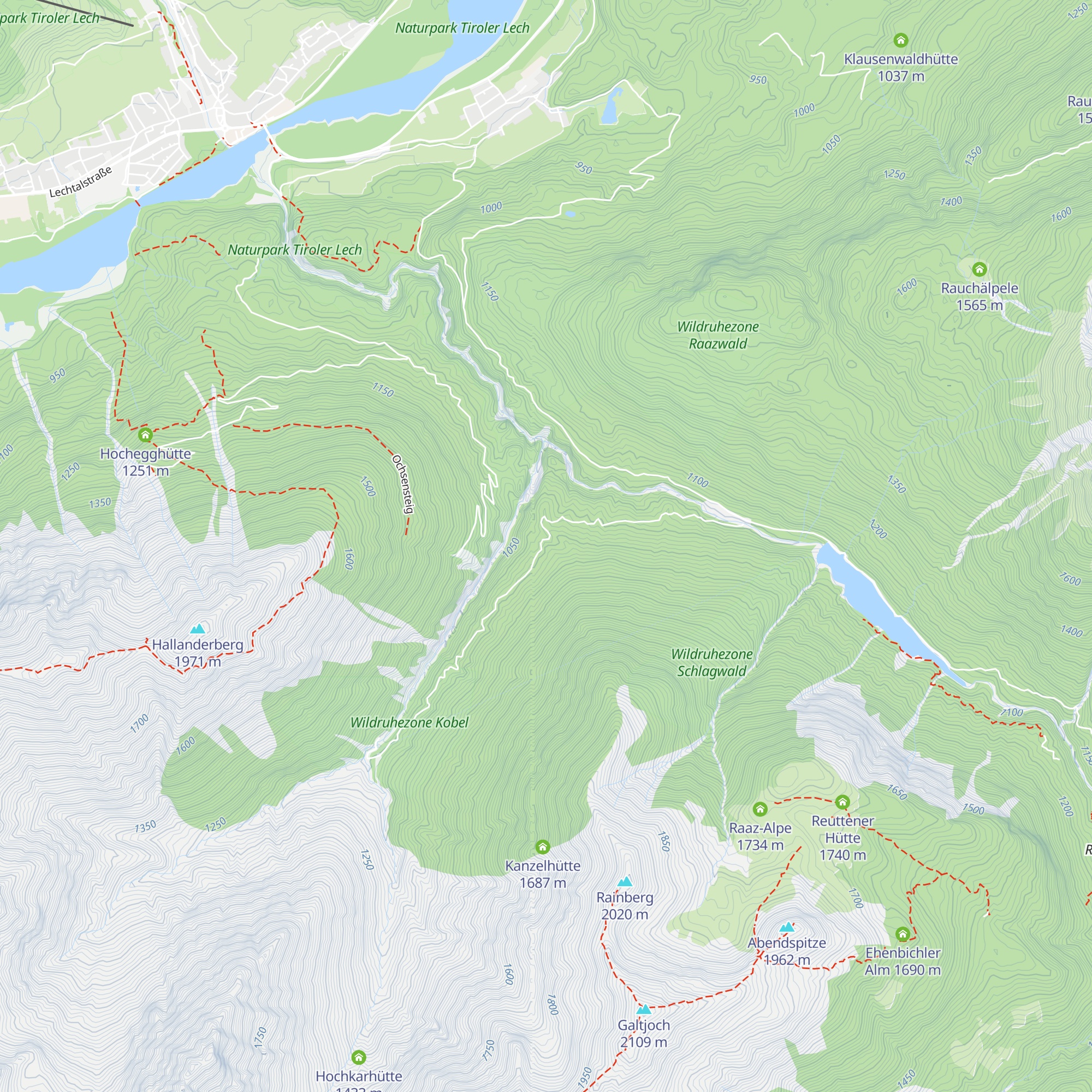 Vogeleckhütte (Jagdhütte) map