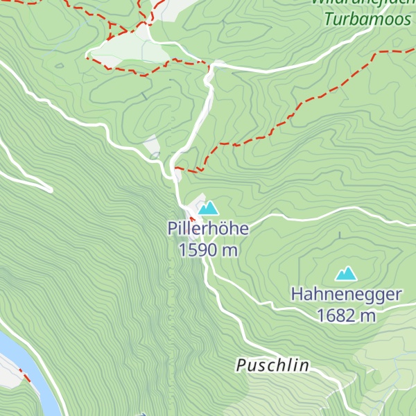 Map of Pillerhöhe