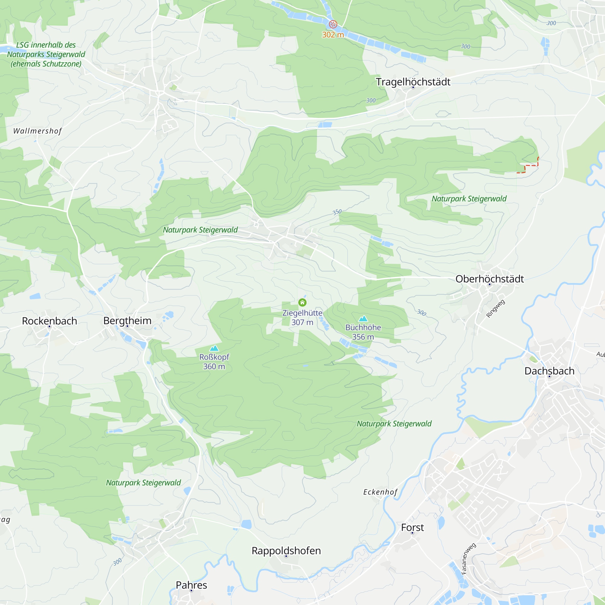 Ziegelhütte map