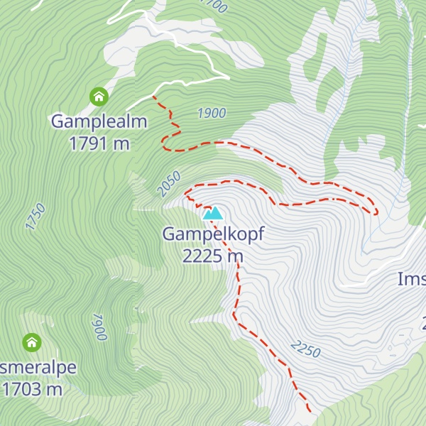 Map of Gampelkopf
