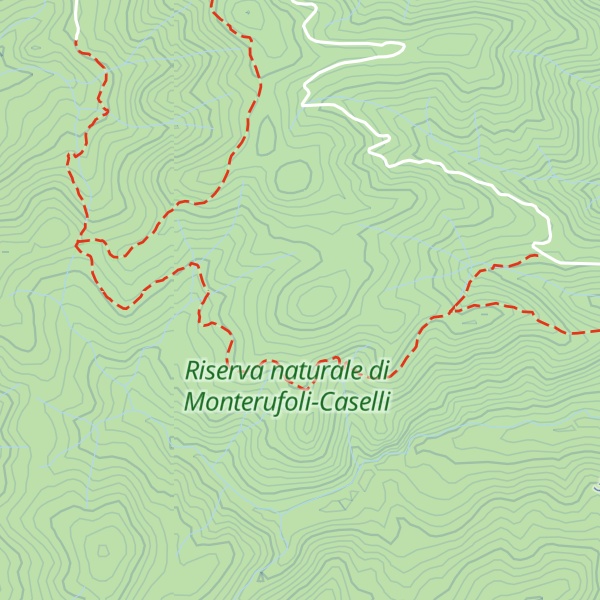 Map of Poggio casaloni