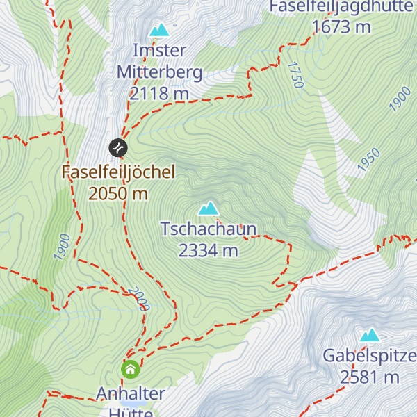 Map of Tschachaun