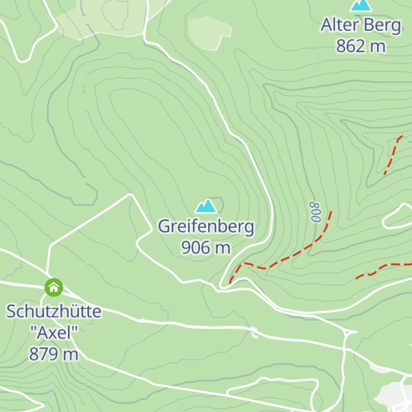 Map of Greifenberg