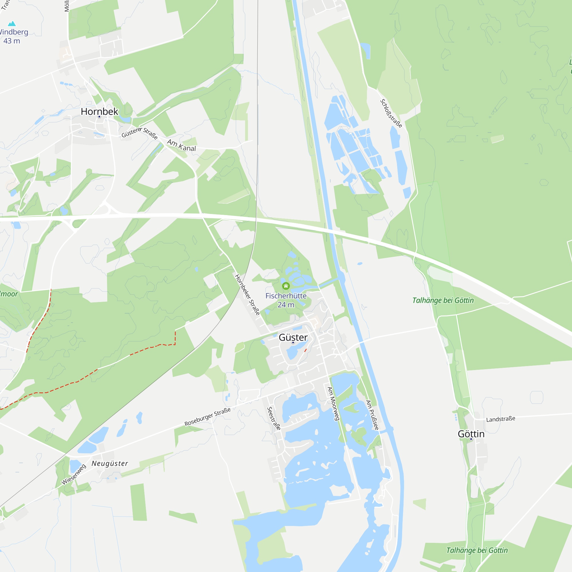 Fischerhütte map
