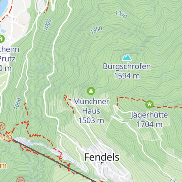 Map of Münchner Haus