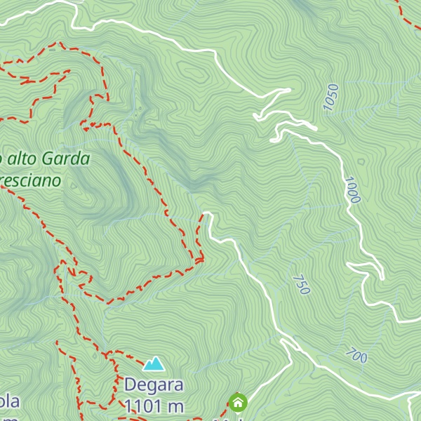 Map of Malga Negrini