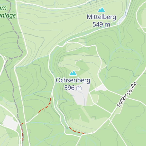 Map of Ochsenberg