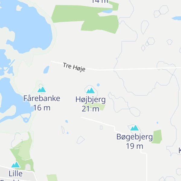 Map of Højbjerg