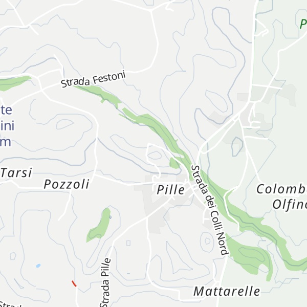 Map of Monte Croce