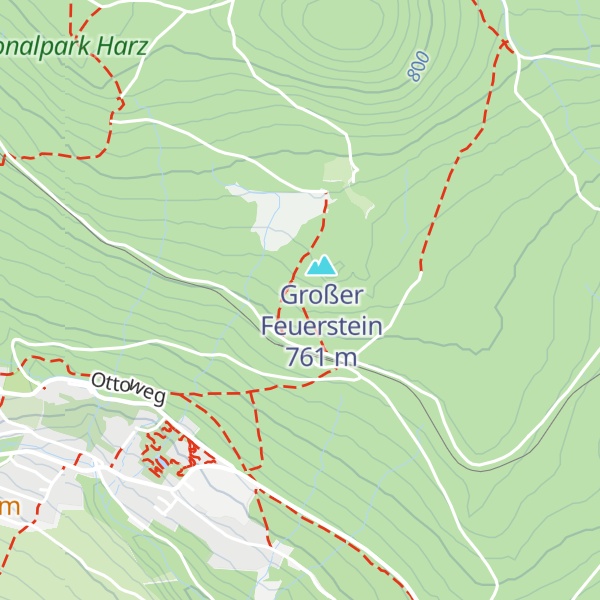 Map of Kleiner Feuerstein
