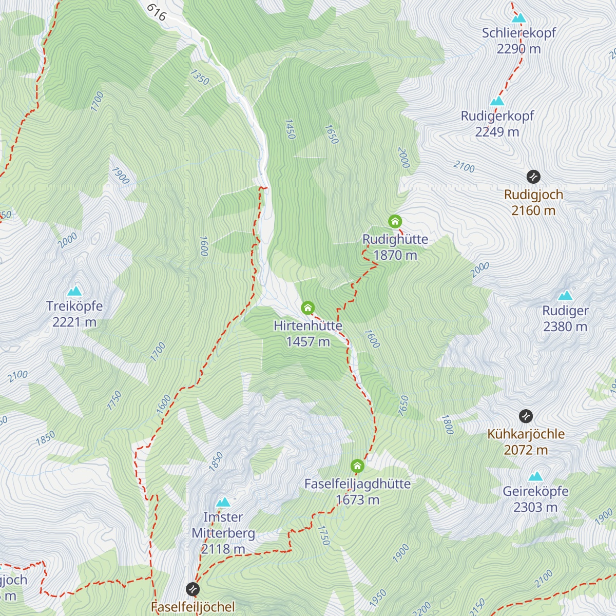 Hirtenhütte map