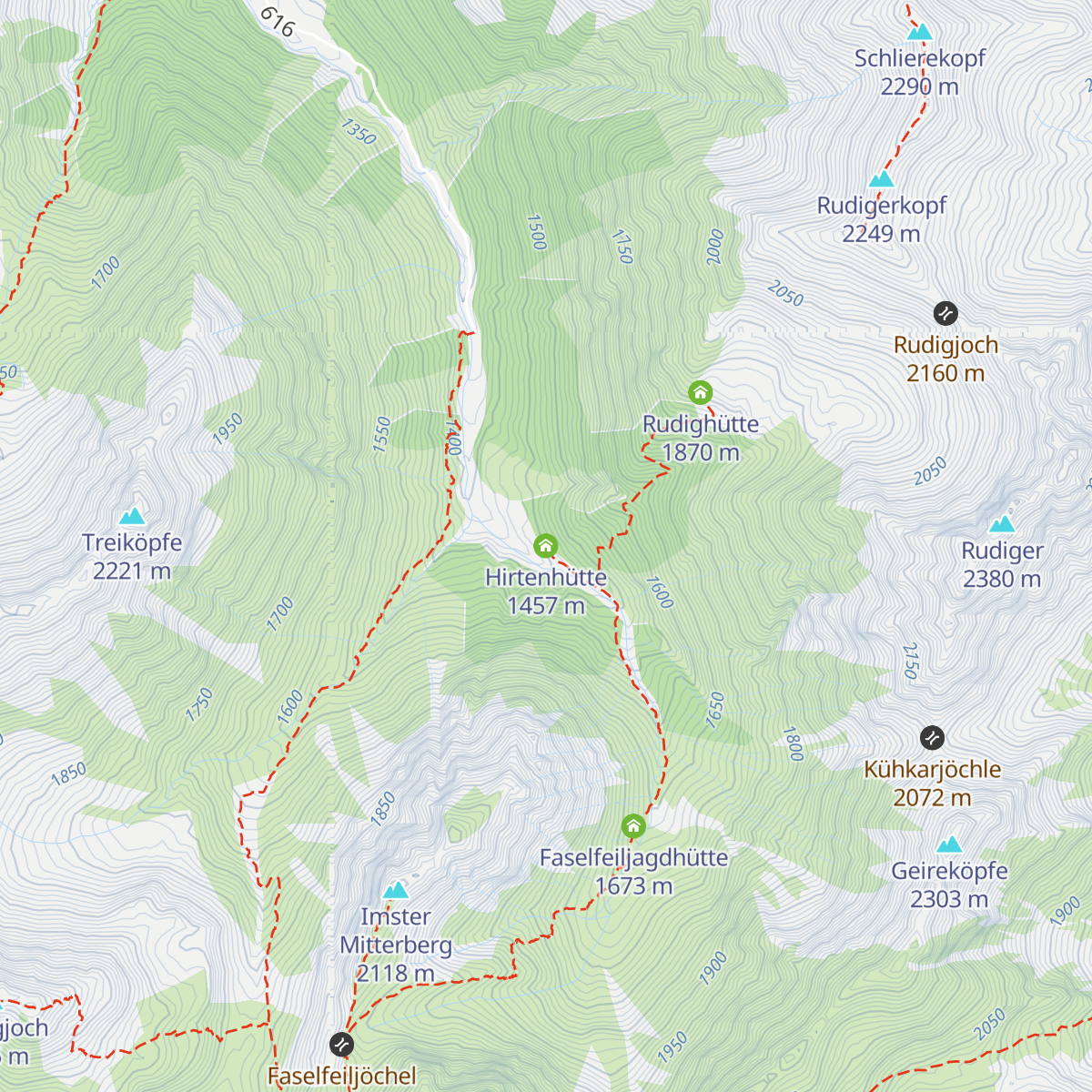 Hirtenhütte map