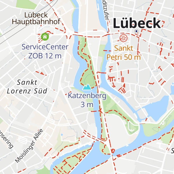 Map of Katzenberg
