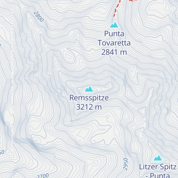 Map of Remsspitze