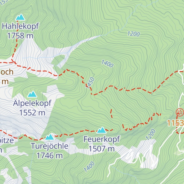 Map of Sulztaler Hütte