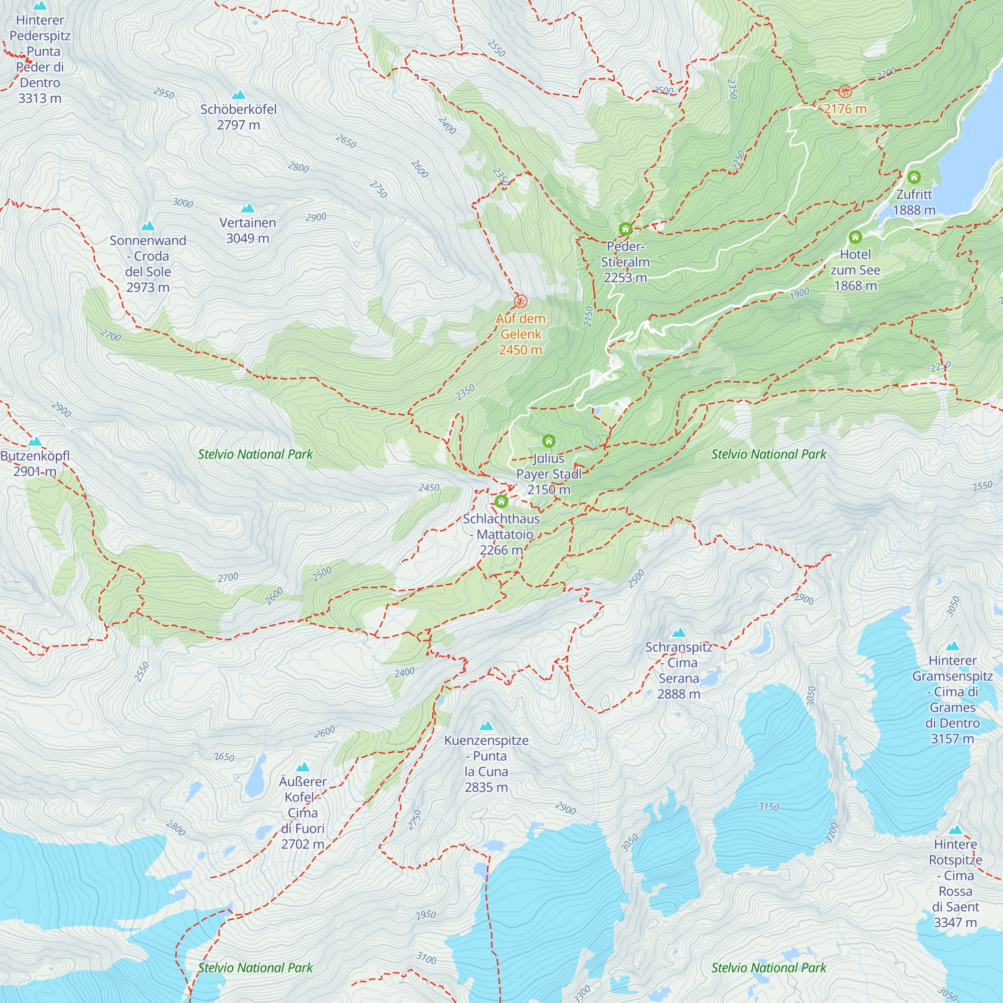 Schlachthaus - Mattatoio map