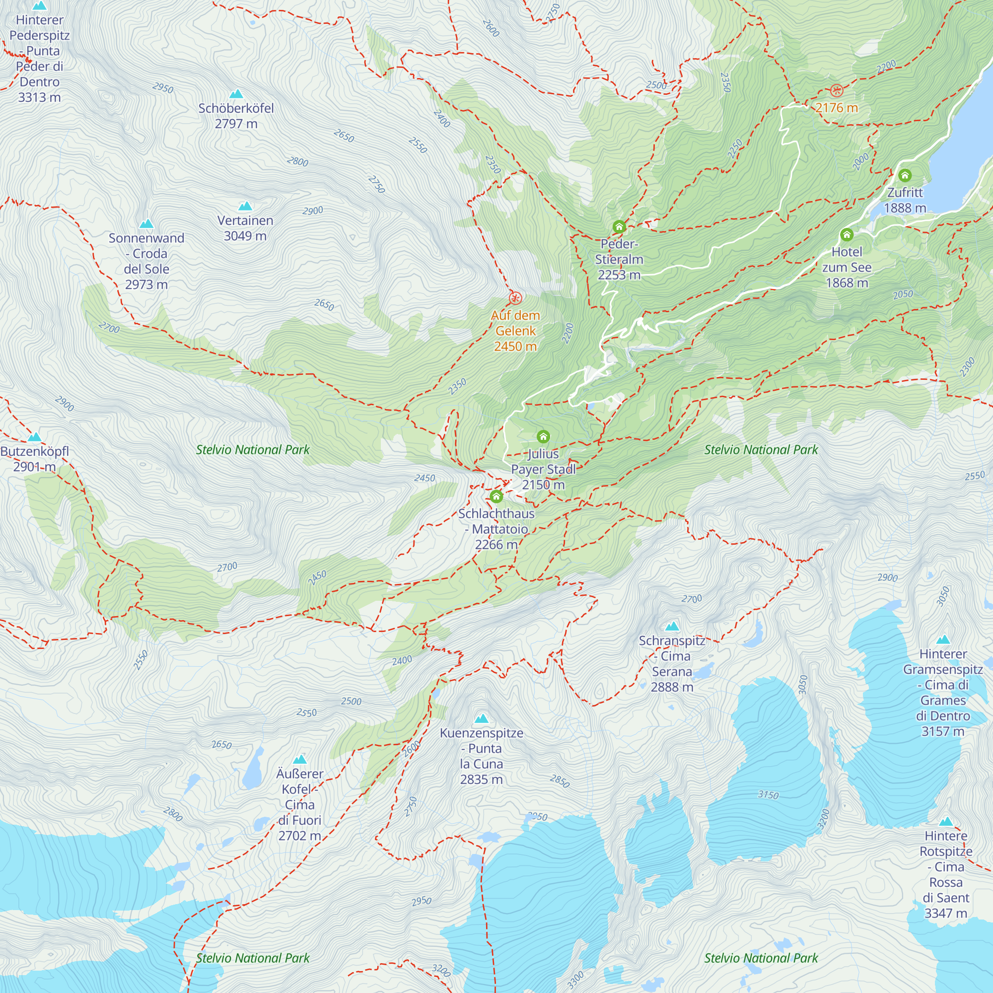 Schlachthaus - Mattatoio map