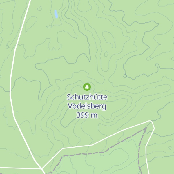 Map of Schutzhütte Vodelsberg