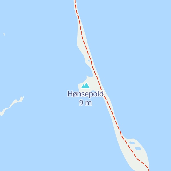 Map of Hønsepold