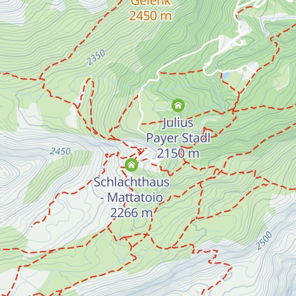 Map of Zufallhütte - Rifugio Nino Corsi
