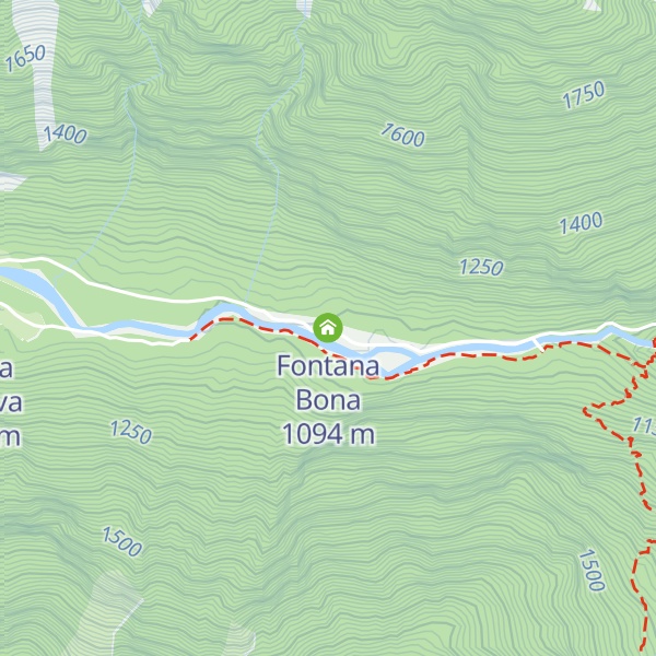Map of Fontana Bona