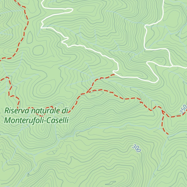Map of Poggio Donato