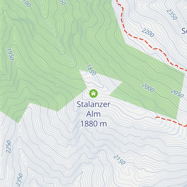 Map of Stalanzer Alm