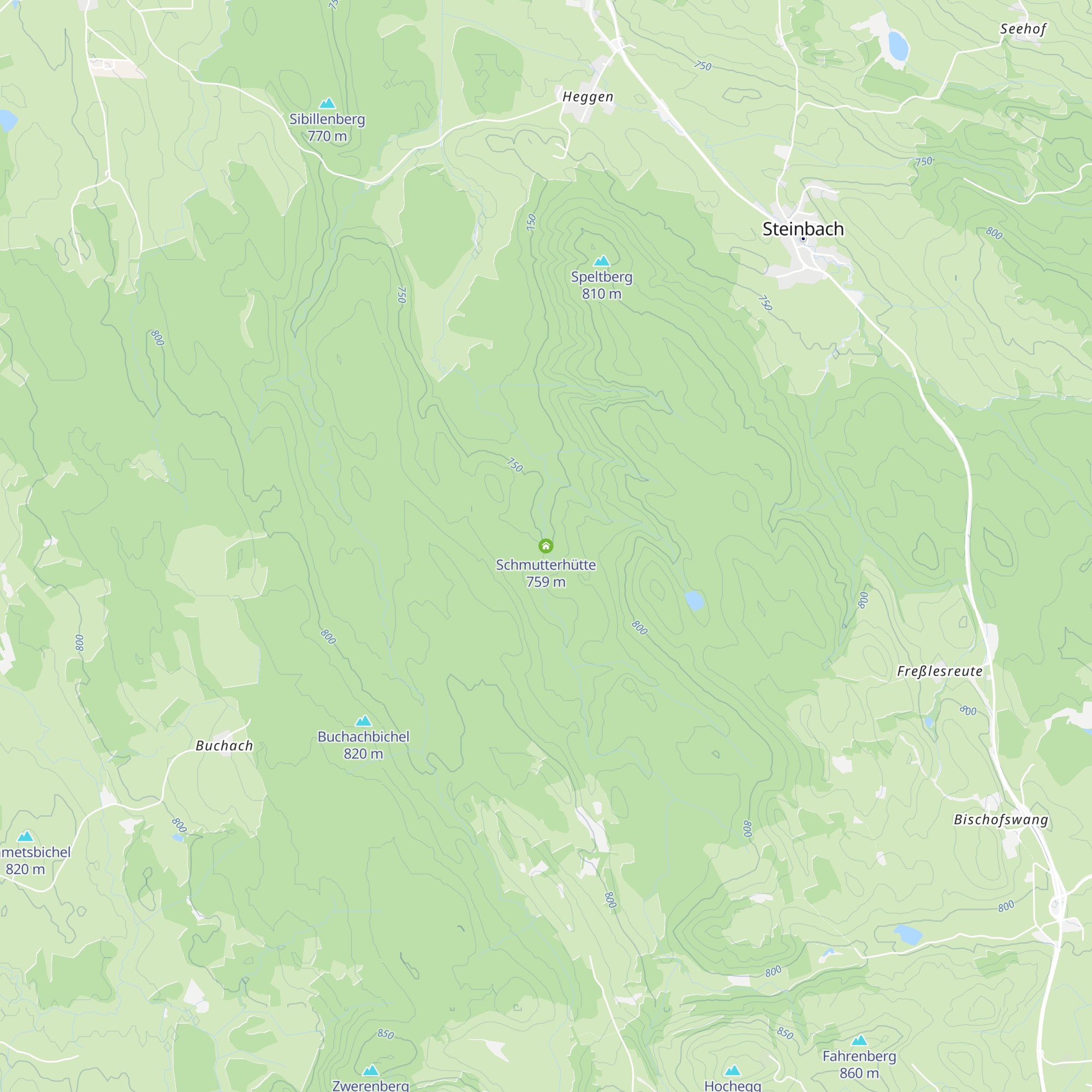 Schmutterhütte map