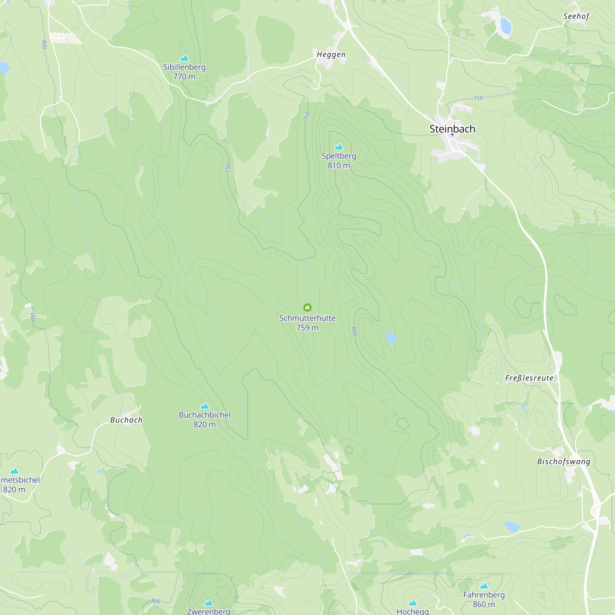 Schmutterhütte map