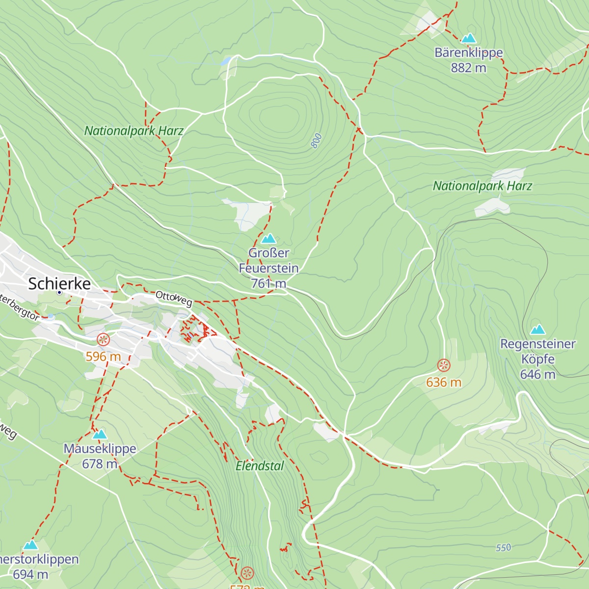 Bergwacht Hütte map