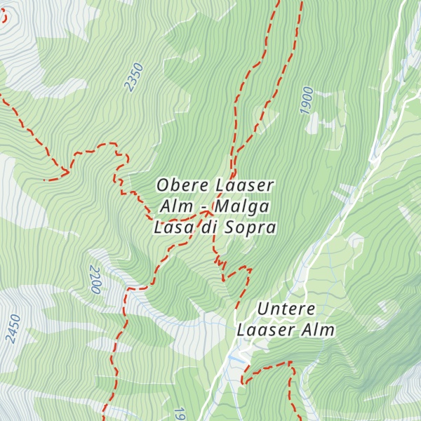 Map of Obere Laaser Alm
