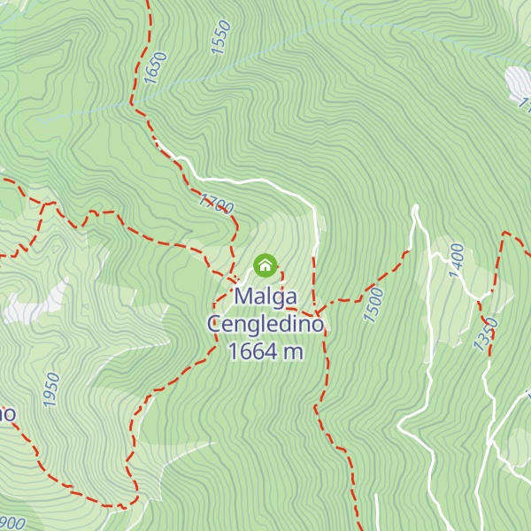 Map of Malga Cengledino