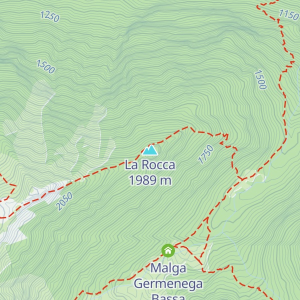 Map of La Rocca
