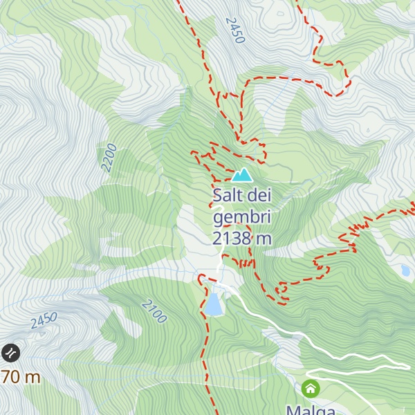 Map of Malga Mare