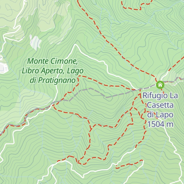 Map of Monte Maiore