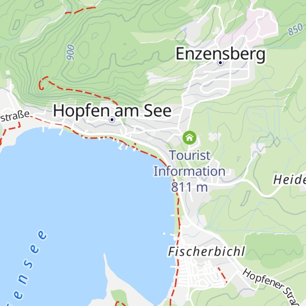 Map of Fischerhütte