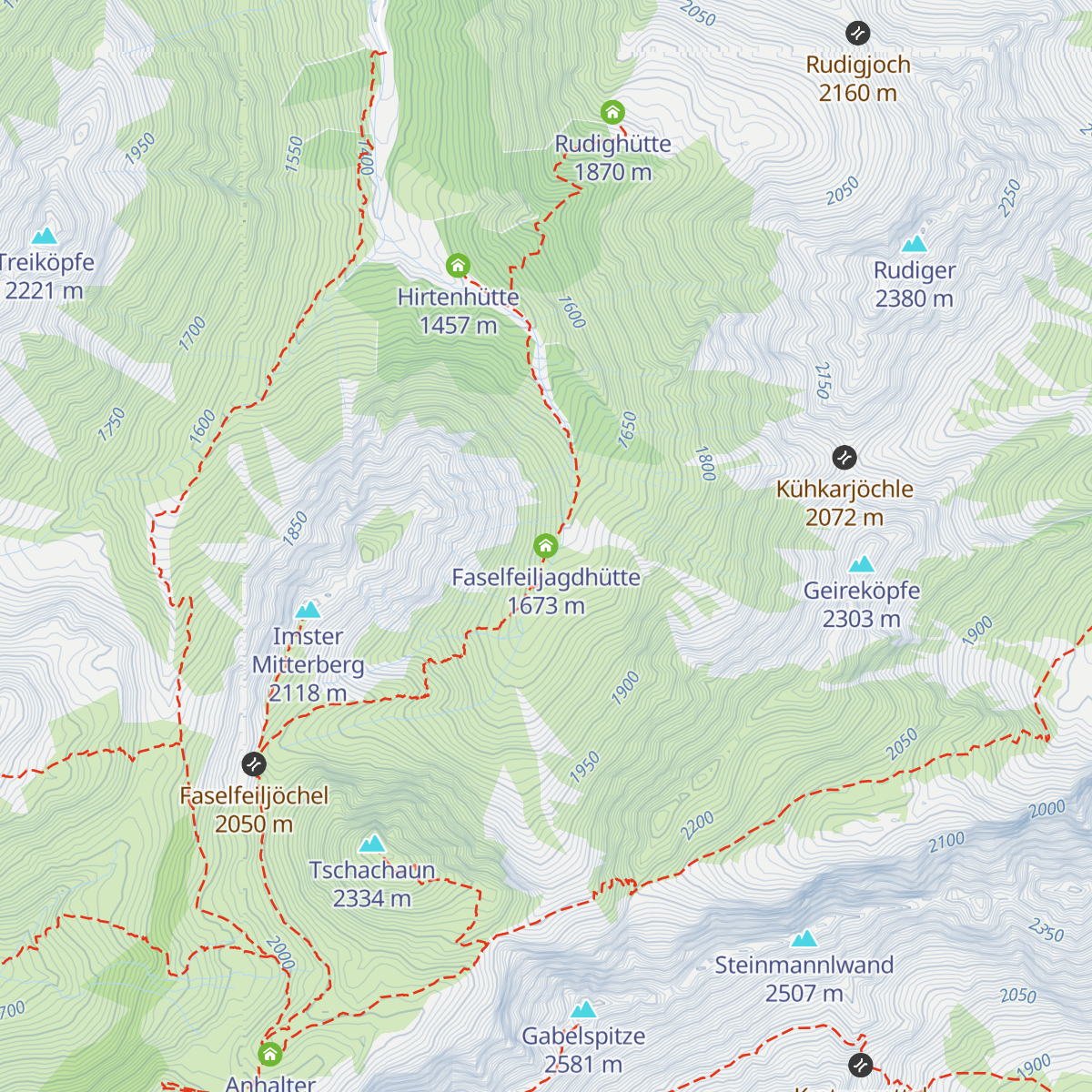 Faselfeiljagdhütte map