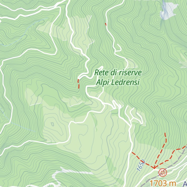 Map of Rifugio Garibaldi