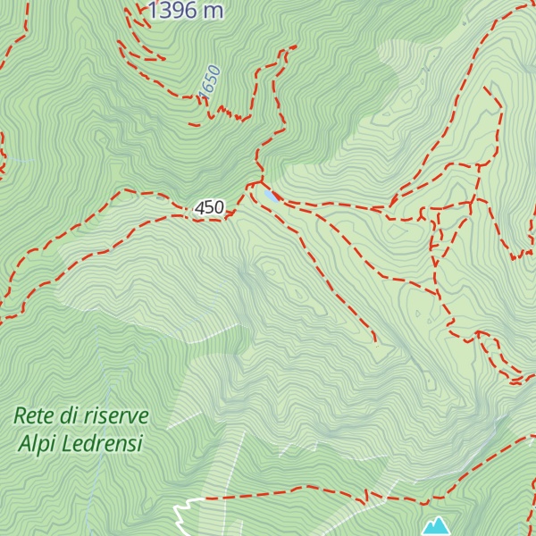 Map of Monte Nozzolo Grande