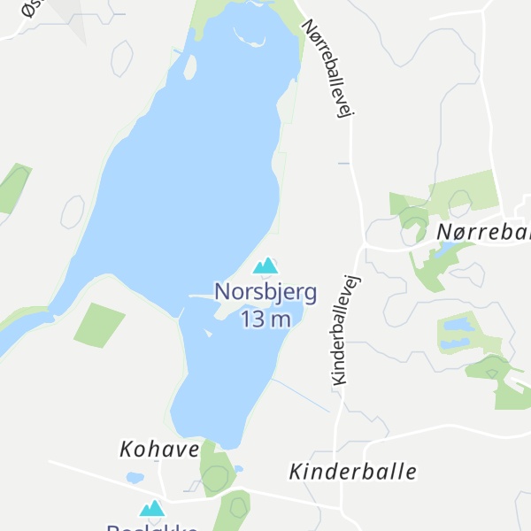 Map of Norsbjerg