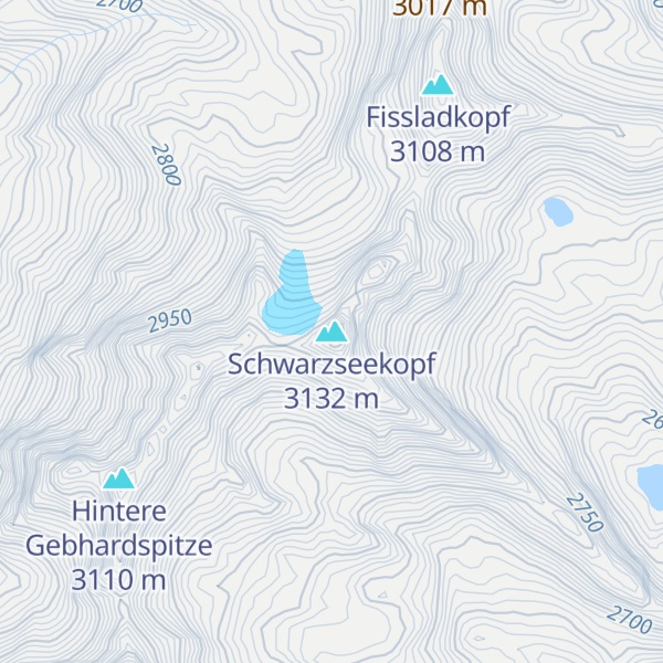 Map of Schwarzseekopf