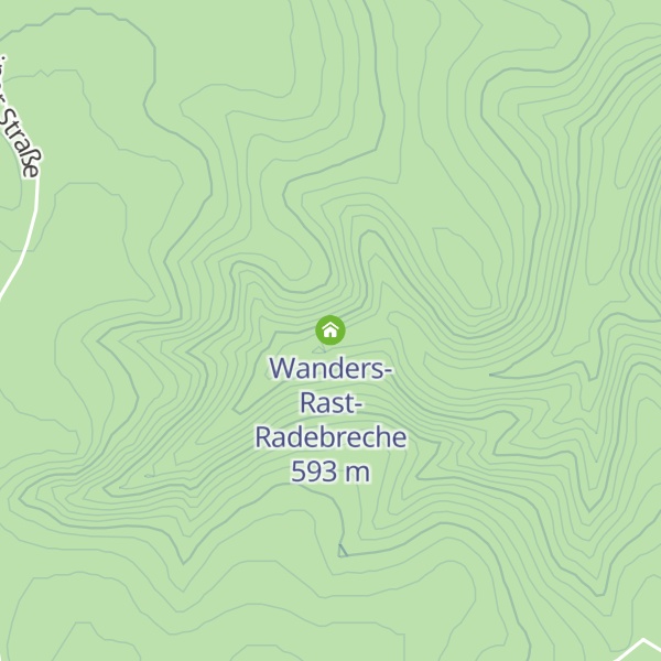 Map of Wanders-Rast-Radebreche