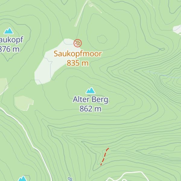 Map of Alter Berg