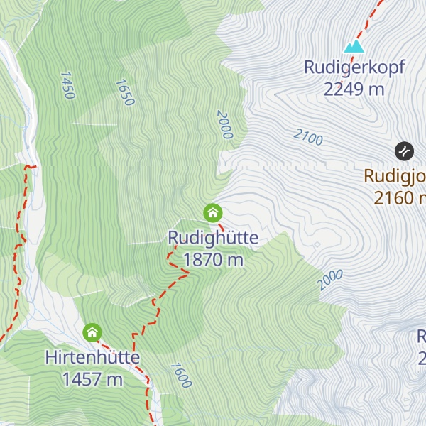 Map of Rudighütte